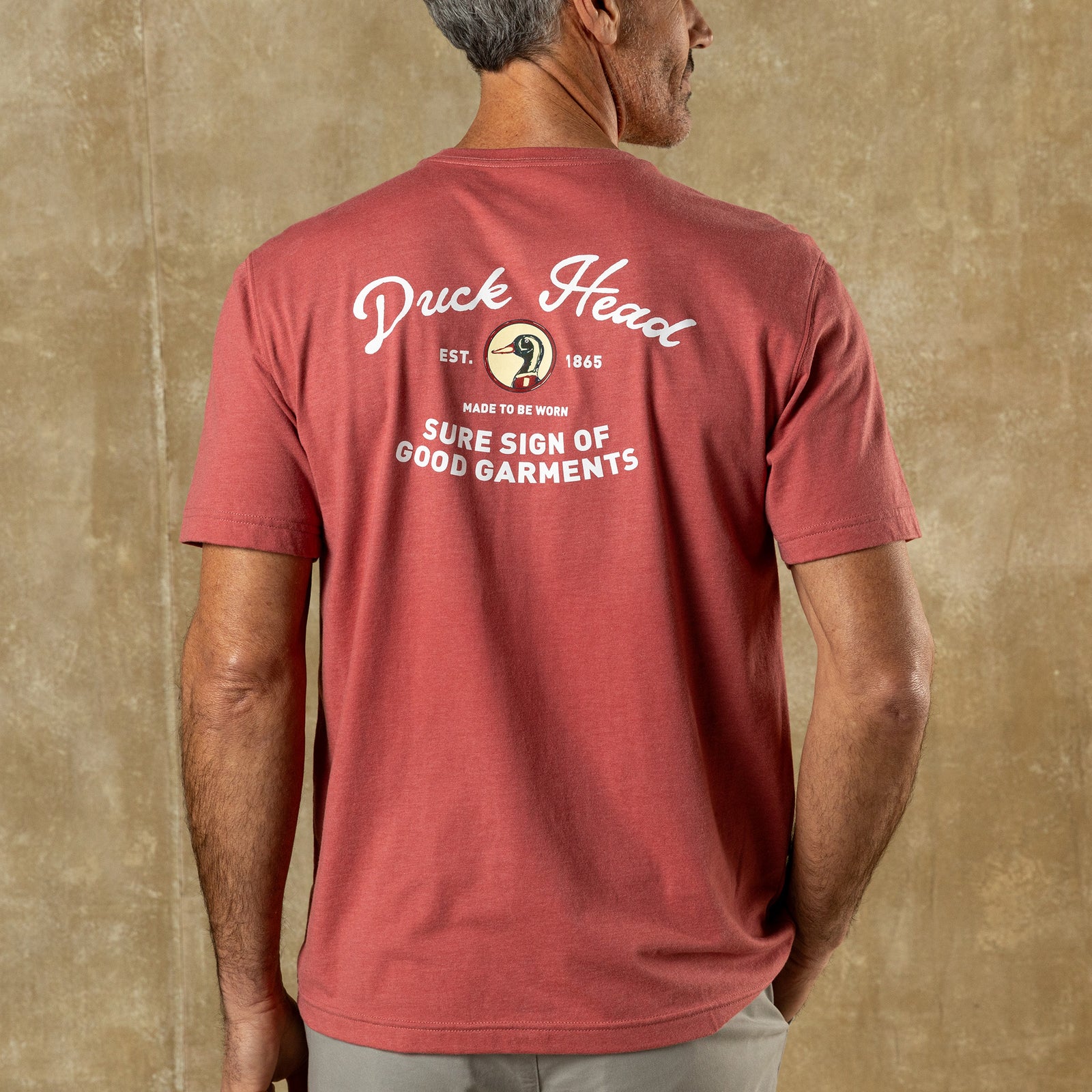 Vintage Graphic T-Shirt - Rosewood Heather