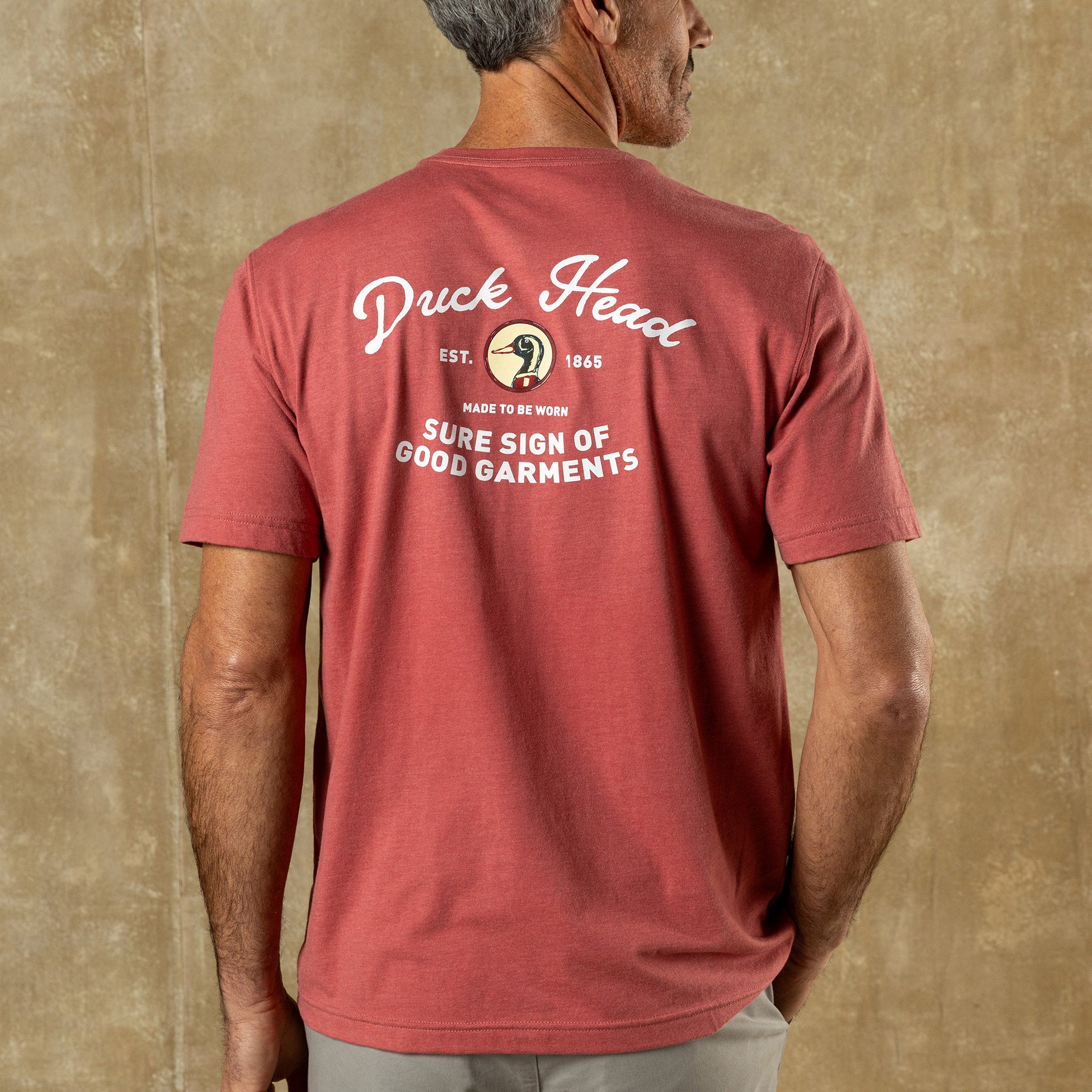 Vintage Graphic T-Shirt - Rosewood Heather