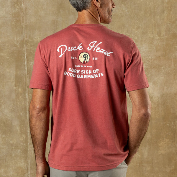 Vintage Graphic T-Shirt - Rosewood Heather
