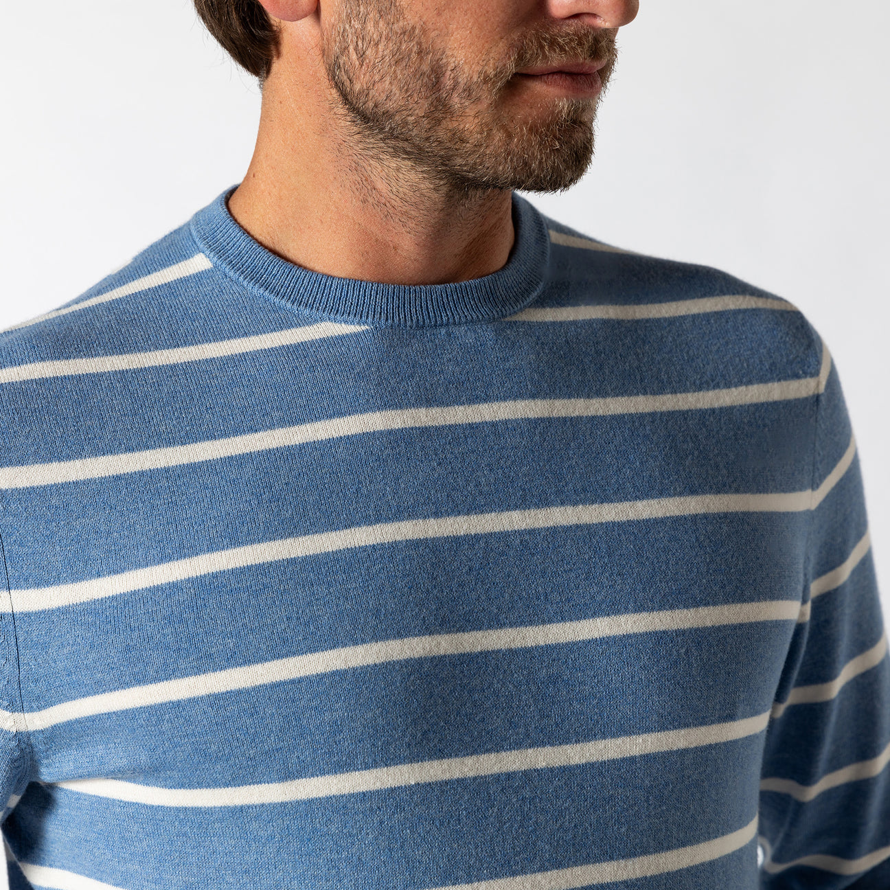 Glenwood Stripe Crewneck Sweater