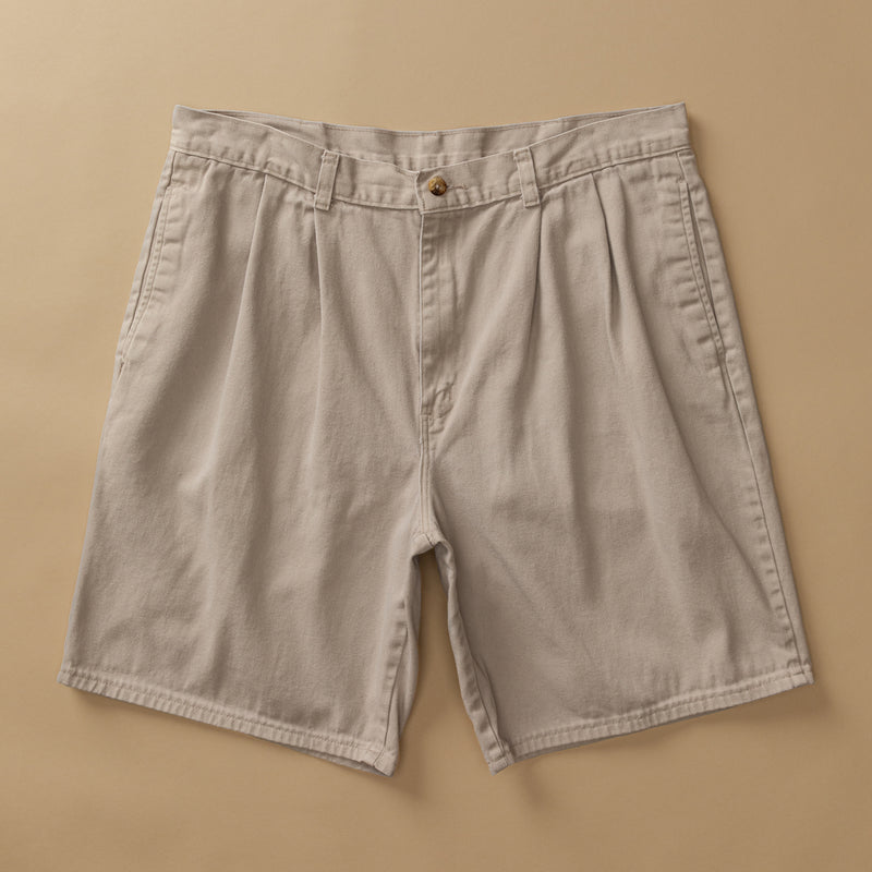 Pleated Chino Short 36W - Duck Head Vintage