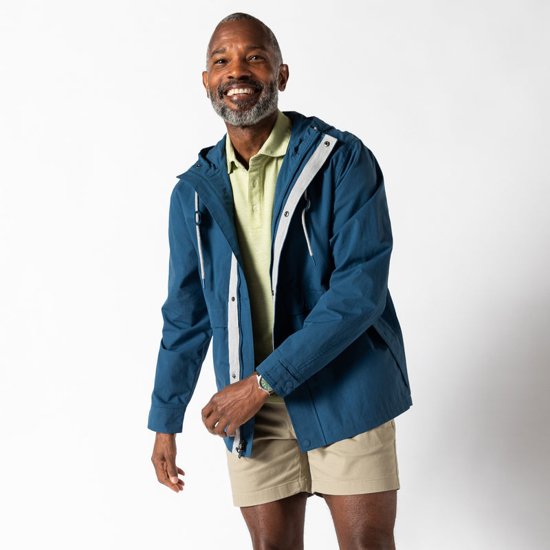 Drifter Weather Resistant Jacket - Midnight Blue