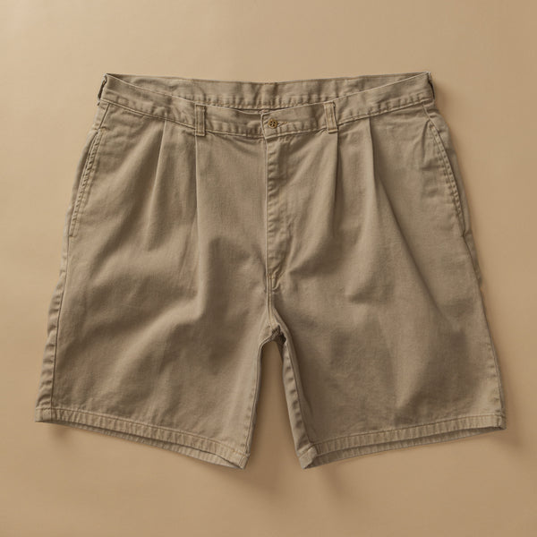 Pleated Chino Short 38W - Duck Head Vintage