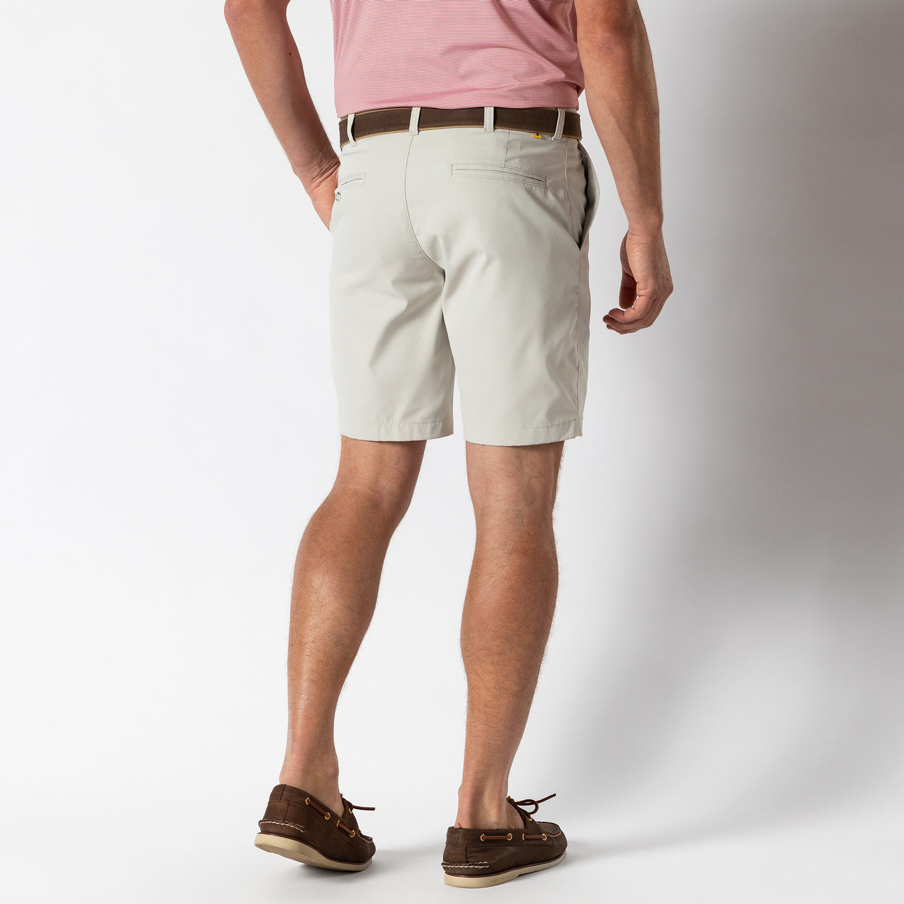 9" Long Drive Performance Short - Stone