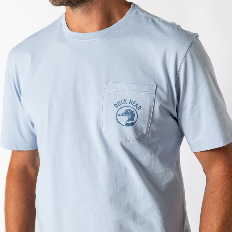 Sure Sign Short Sleeve T-Shirt - Light Blue