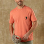 Logo Short Sleeve T-Shirt - Coral Heather