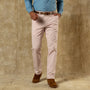 Classic Fit Gold School Chino - Washed Pink