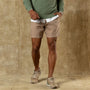 7" Gold School Linen Chino Short - Clay