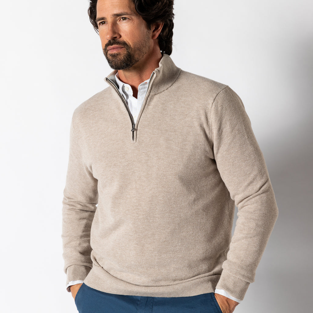 【M2】cavempt COLLARED PULLOVER TOP M2】cavempt COLLARED PULLOVER TOP Collared Sweatshirt - Heather