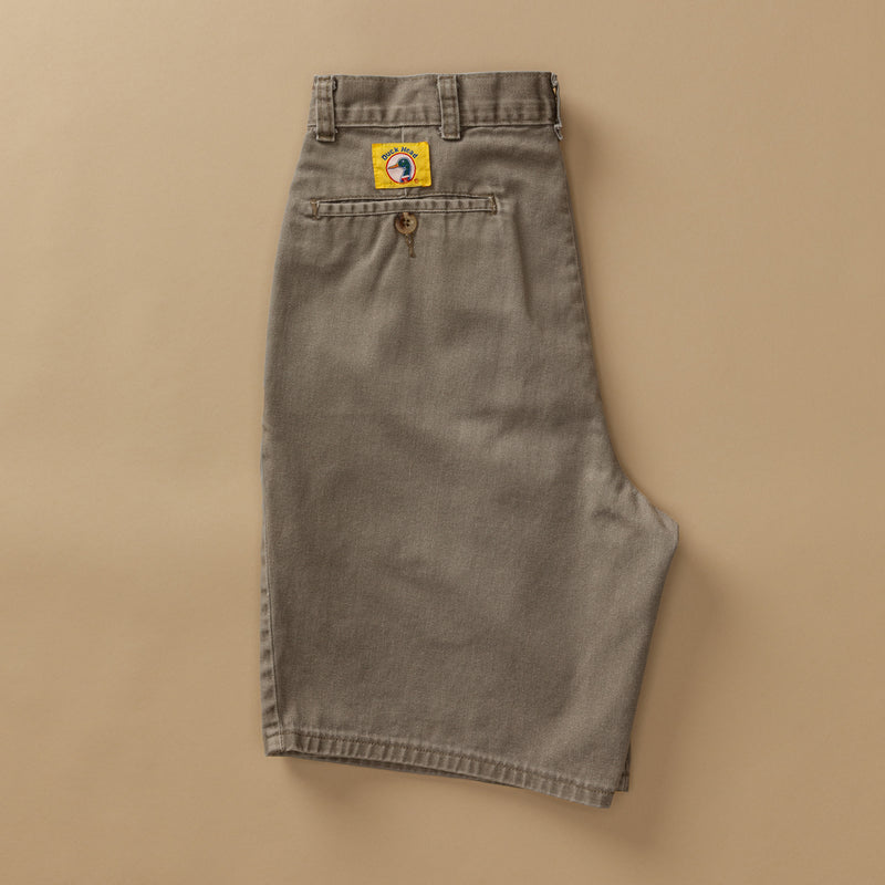 Pleated Chino Short 29W - Duck Head Vintage