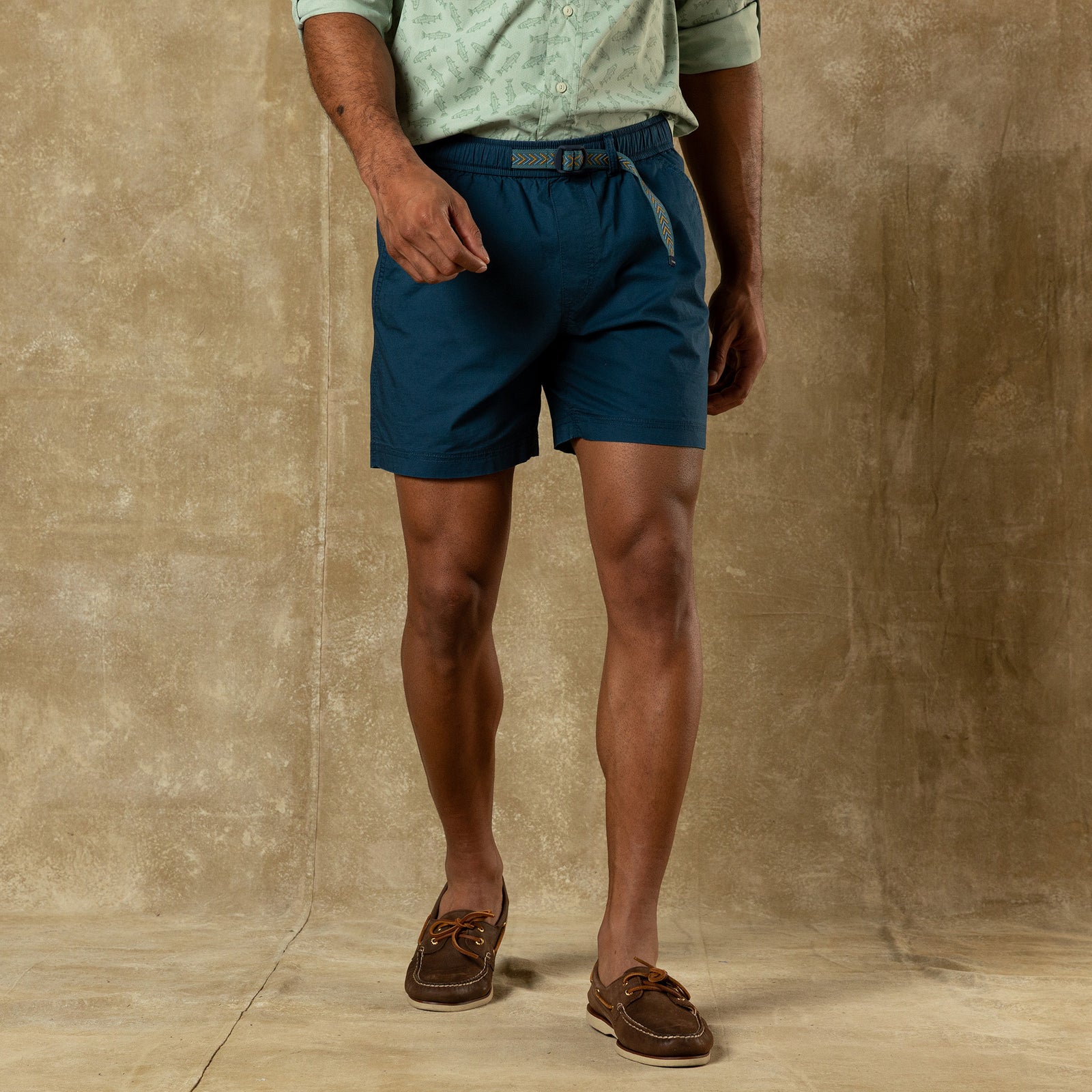 6" Trailhead Short - Mallard Blue