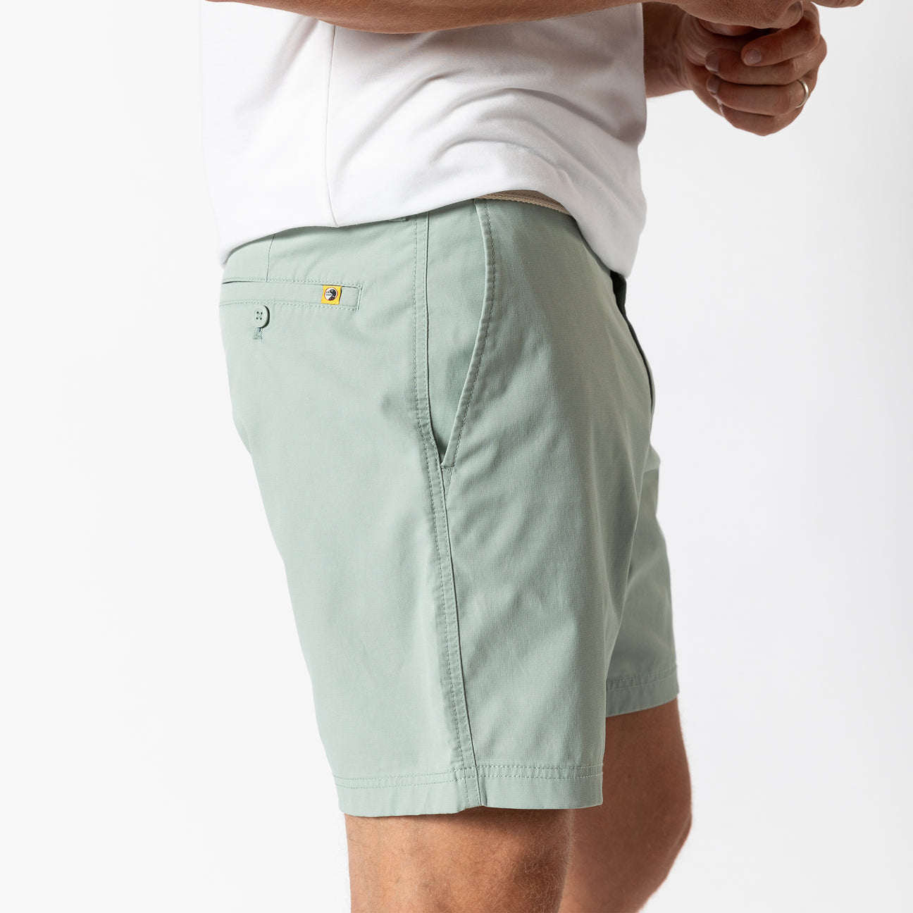 8" Harbor Performance Short - Shadow Green