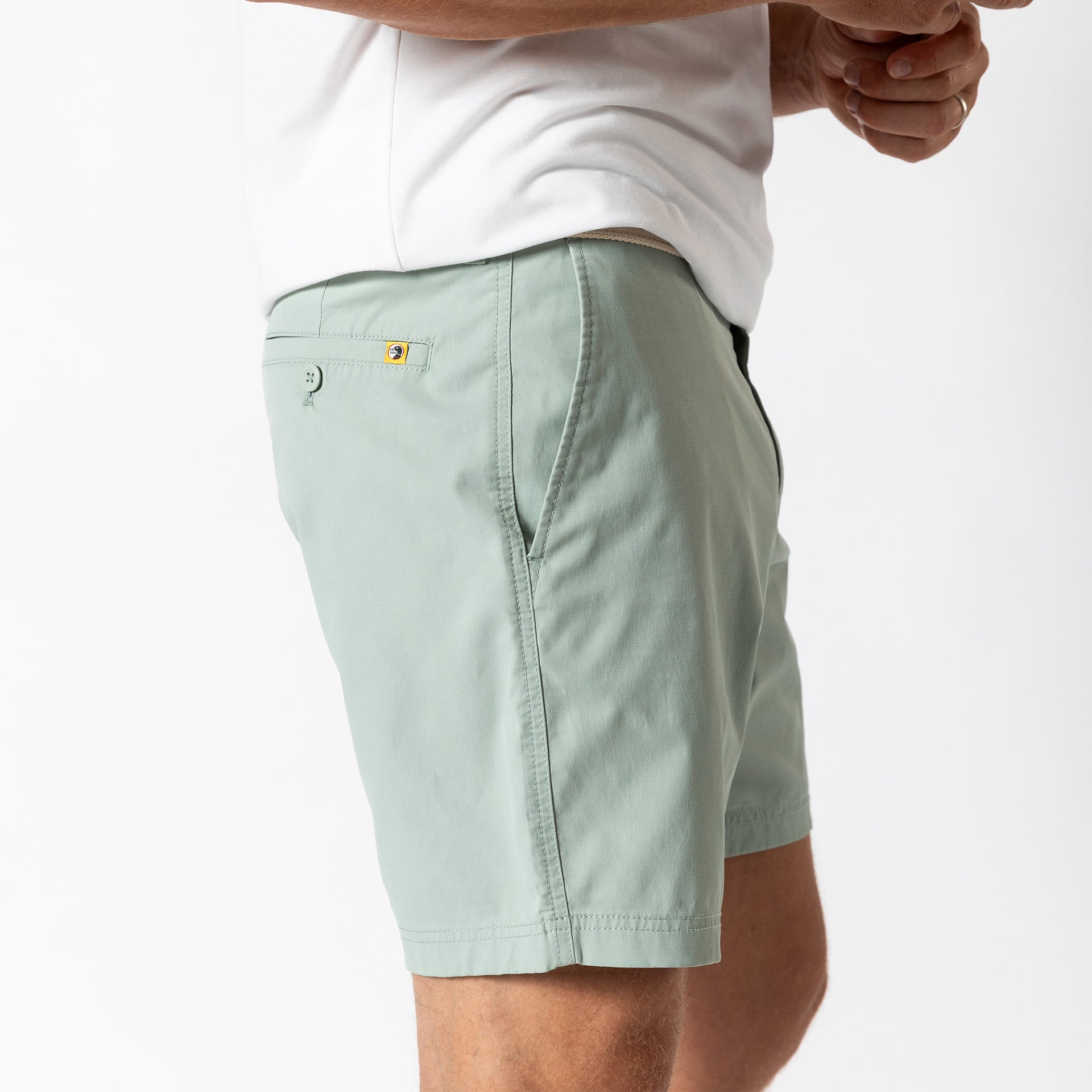 8" Harbor Performance Short - Shadow Green