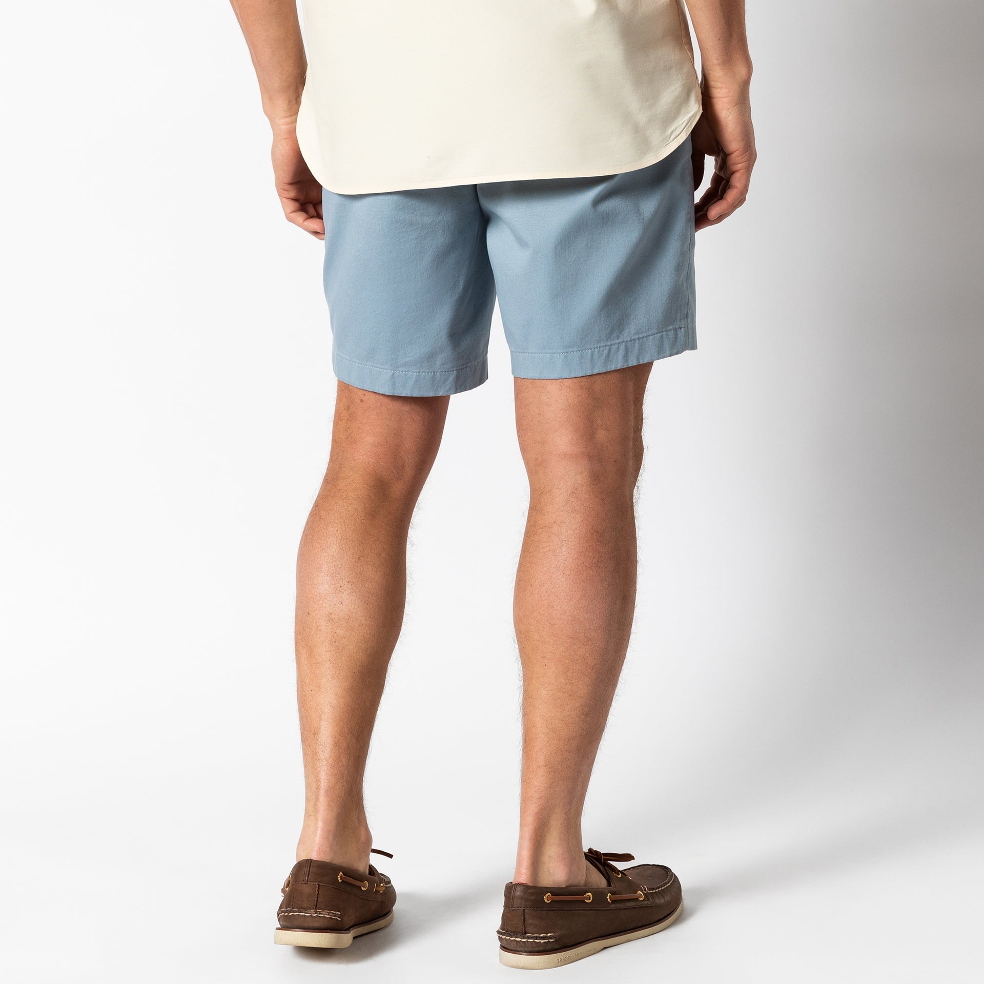 9" Gold School Chino Short - River Blue