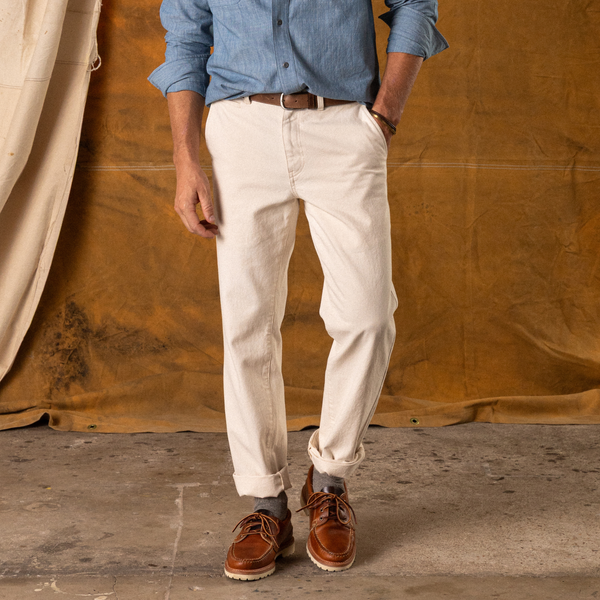 FOLL（フォル）　linen duck wardrobe chino Canvas Chino - 160th Anniversary Edition