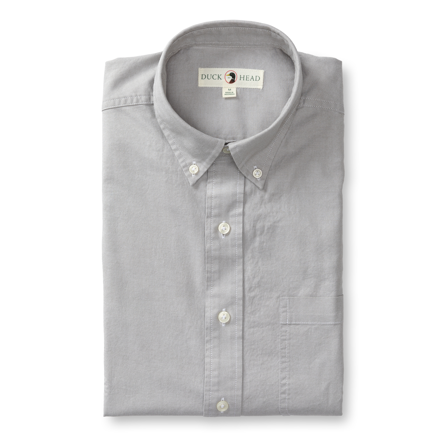Cotton Oxford Sport Shirt - Morris Solid