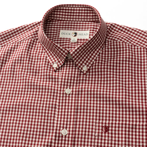 Walton Gingham Performance Poplin Sport Shirt