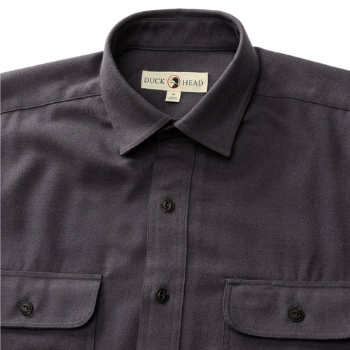 Caldwell Solid Performance Flannel Sport Shirt