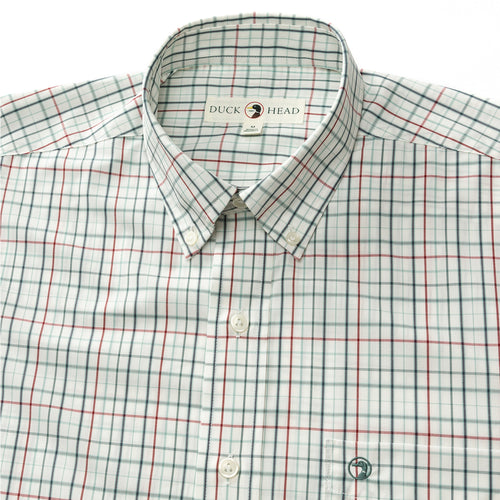 Jenkins Plaid Performance Poplin Sport Shirt