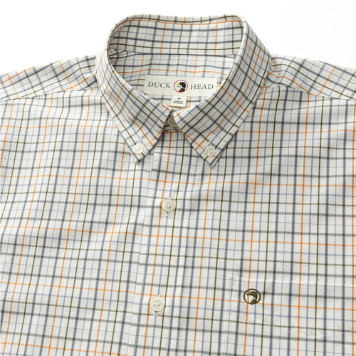 Jenkins Plaid Performance Poplin Sport Shirt