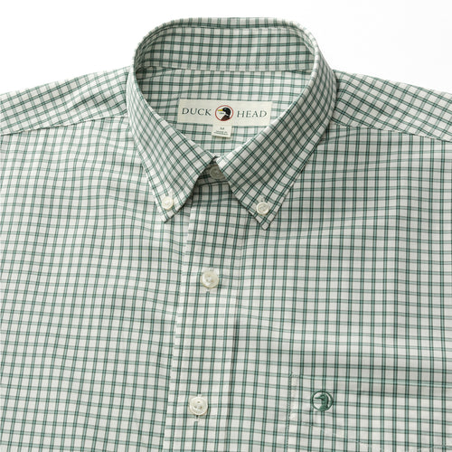 Vinson Plaid Performance Poplin Sport Shirt