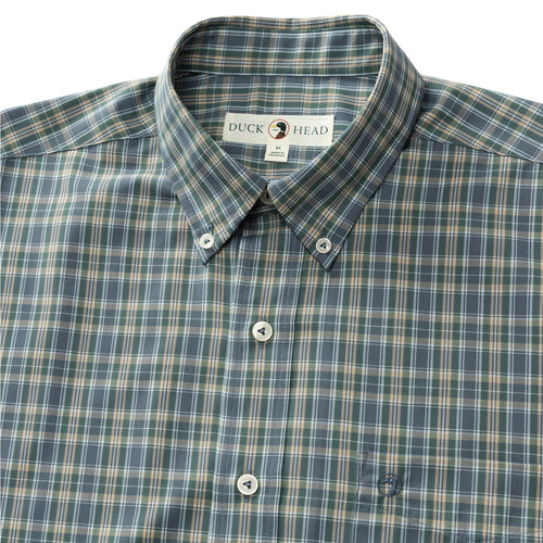 Ashwell Plaid Performance Poplin Sport Shirt
