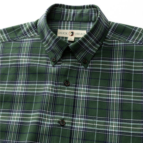 Lawrence Plaid Cotton Flannel Sport Shirt