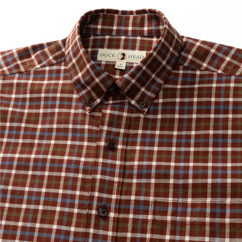 Lawson Plaid Cotton Flannel Sport Shirt