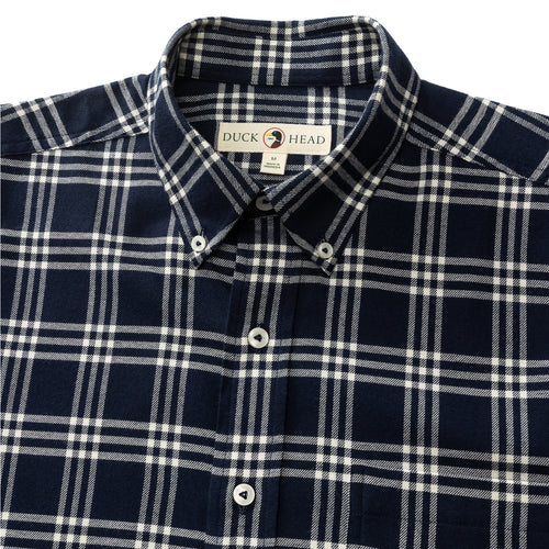 Whitworth Plaid Cotton Flannel Sport Shirt