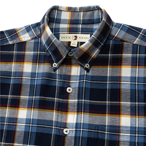 Sullivan Plaid Cotton Flannel Sport Shirt