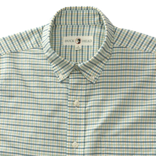 Sullivan Plaid Cotton Oxford Sport Shirt