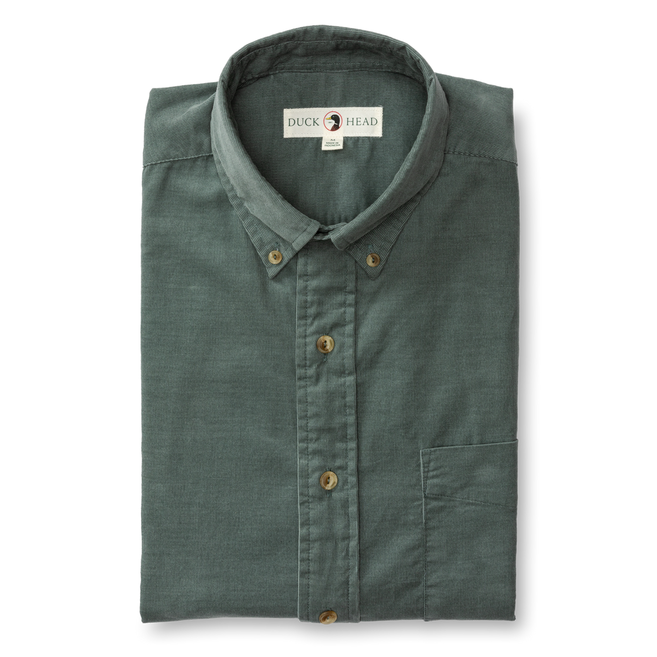 Whitman Corduroy Sport Shirt - Balsam Green