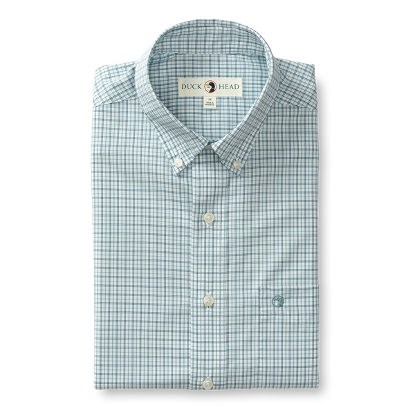 Performance Poplin Sport Shirt - Langley Plaid