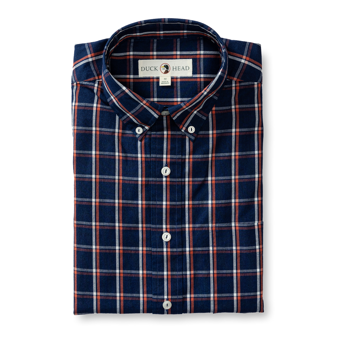 Tolbert Plaid Indigo Sport Shirt