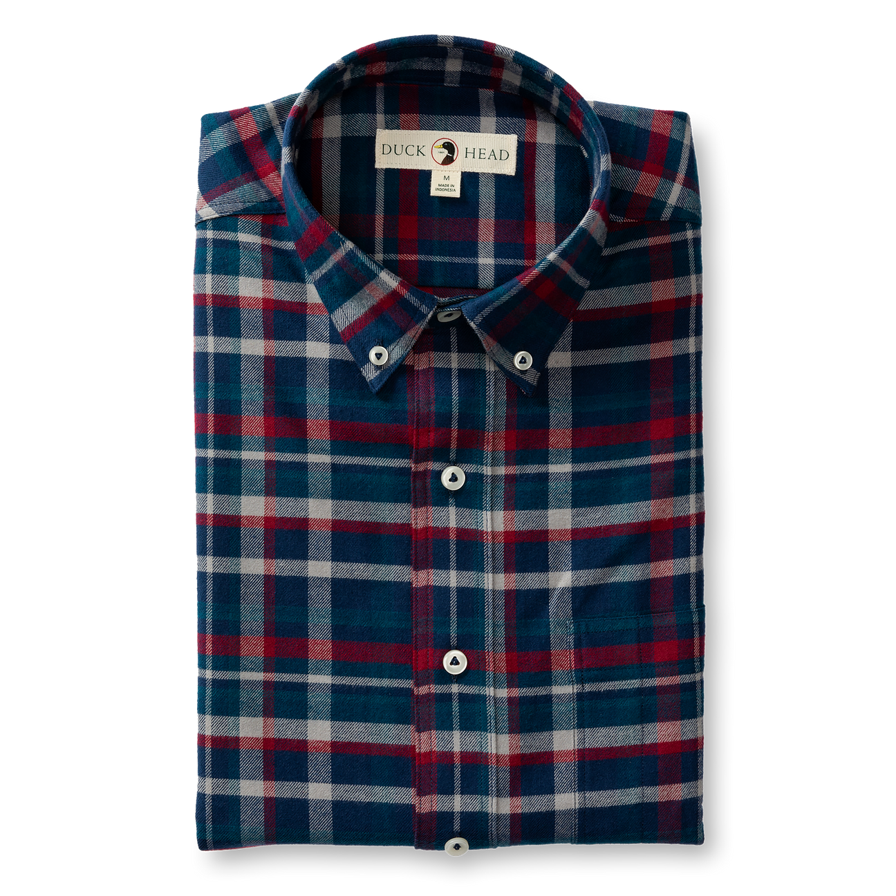 Draper Plaid Cotton Flannel Sport Shirt