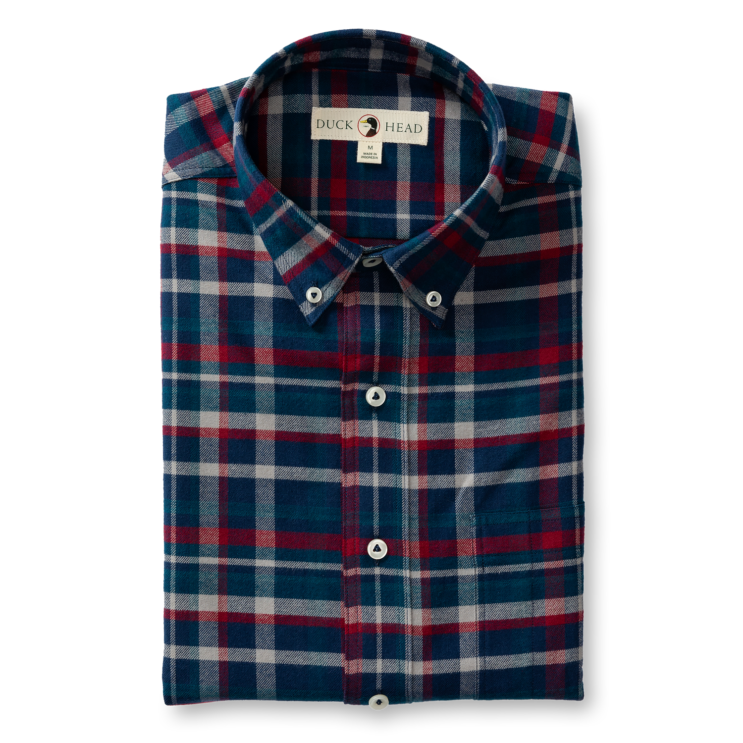 Draper Plaid Cotton Flannel Sport Shirt