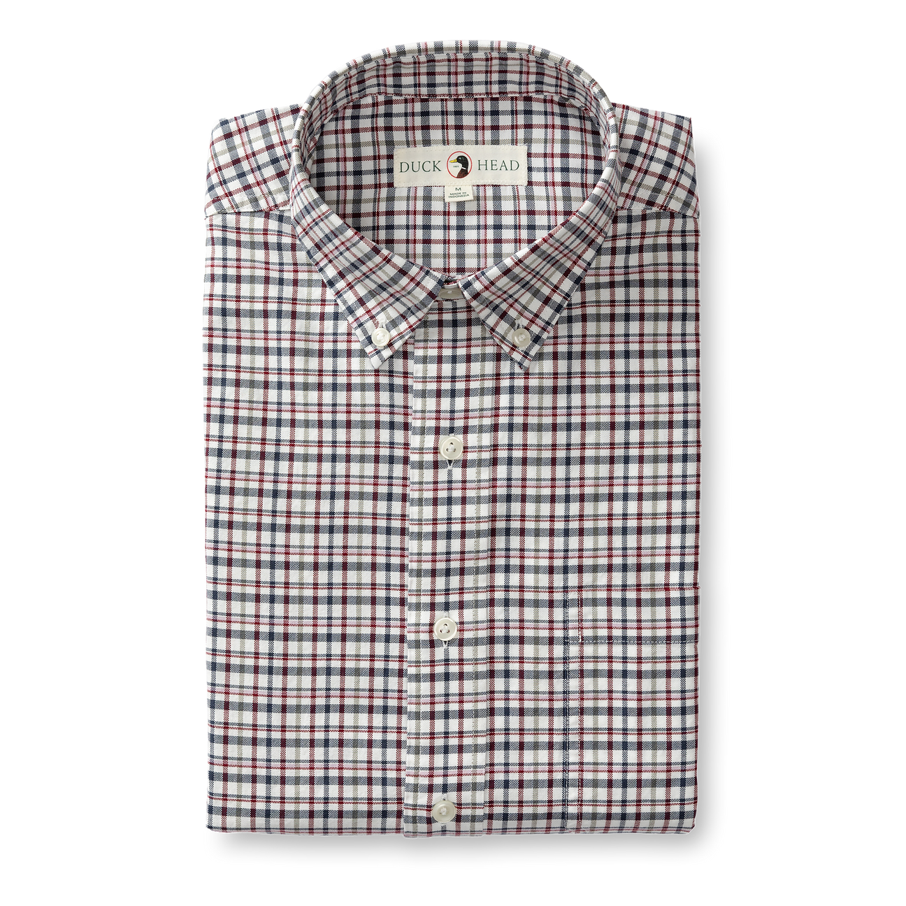 Dafton Plaid Cotton Oxford Sport Shirt