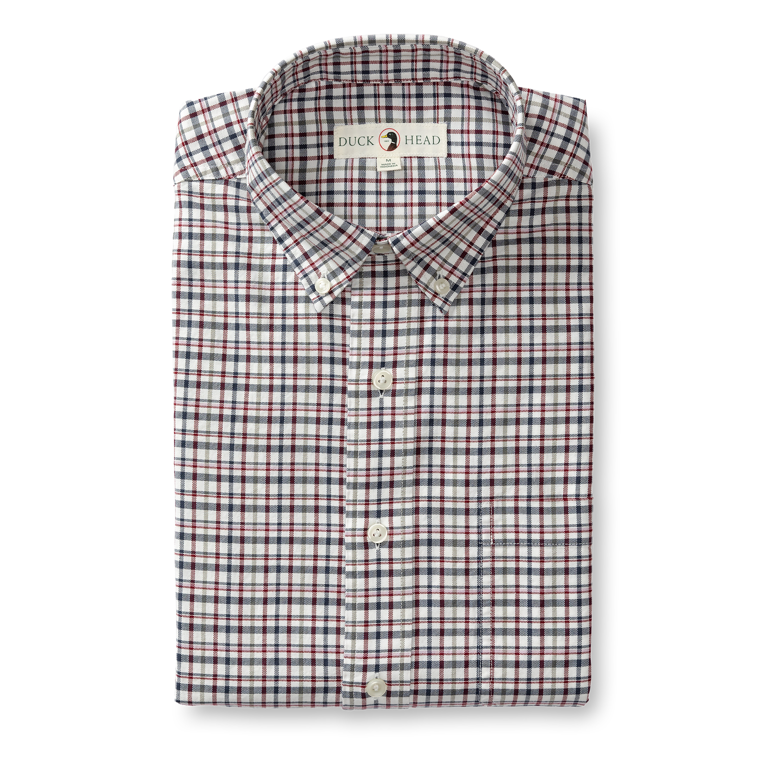 Dafton Plaid Cotton Oxford Sport Shirt