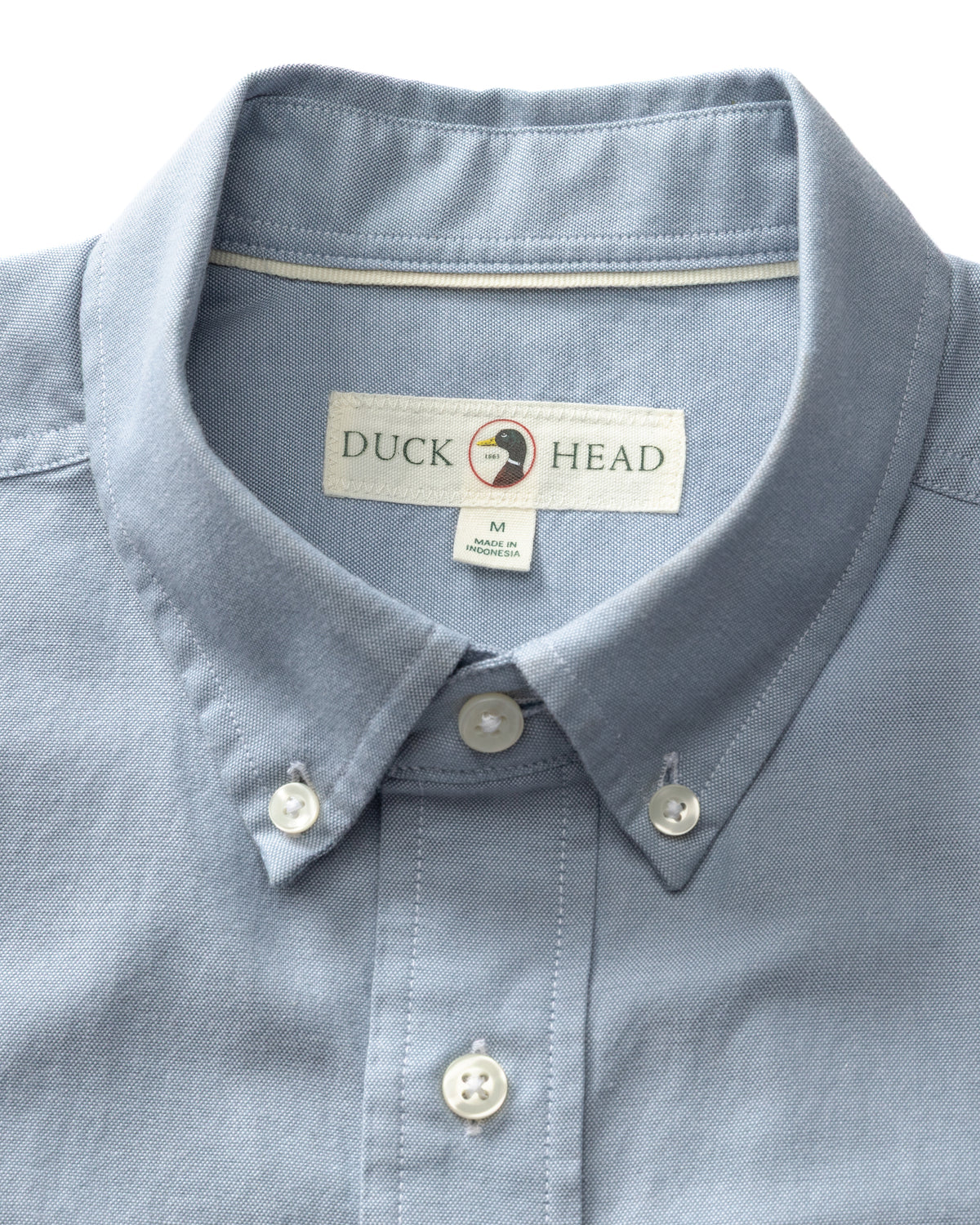 Cotton Oxford Sport Shirt - Morris Solid - Windblown Sky