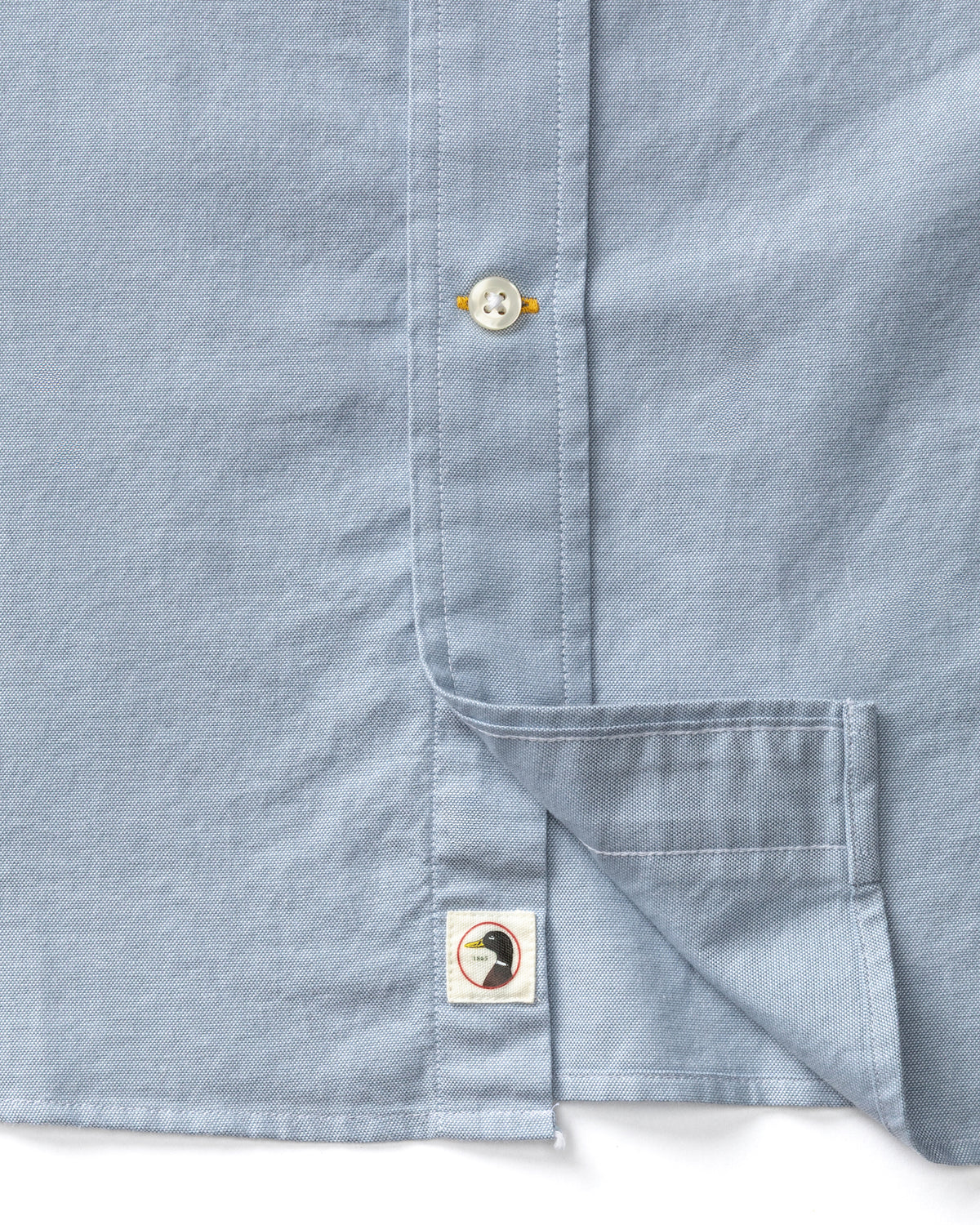 Cotton Oxford Sport Shirt - Morris Solid - Windblown Sky