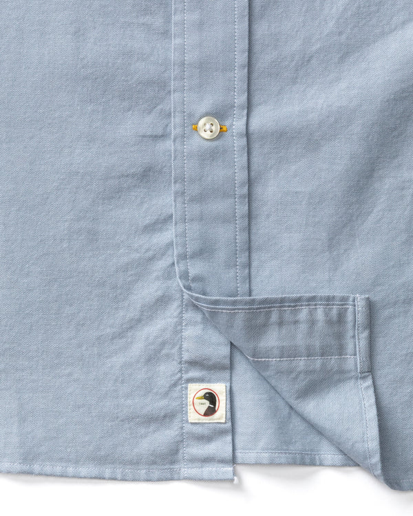 Cotton Oxford Sport Shirt - Morris Solid - Windblown Sky