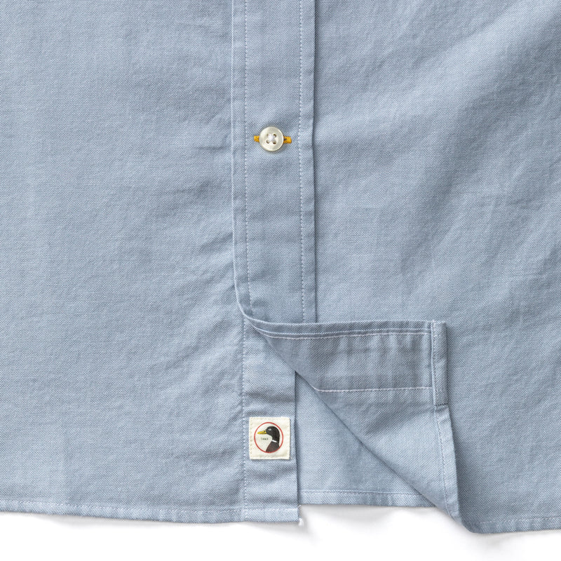 Cotton Oxford Sport Shirt - Morris Solid - Windblown Sky