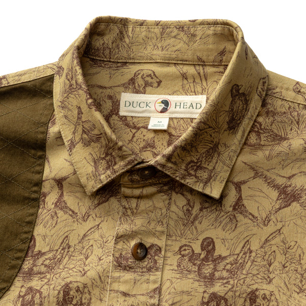 Woodland Shooting Shirt - Wheatfield