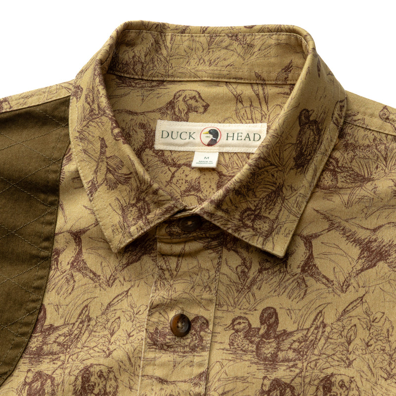 Woodland Shooting Shirt - Wheatfield