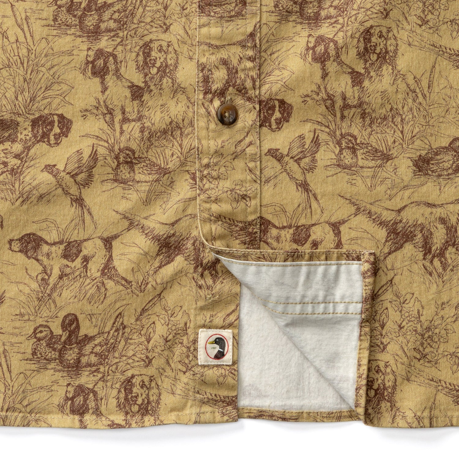 Woodland Shooting Shirt - Wheatfield