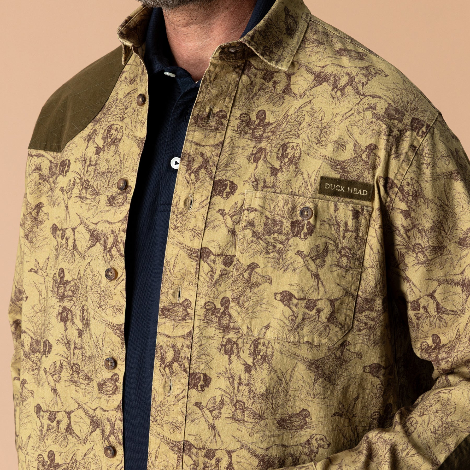 Woodland Shooting Shirt - Wheatfield