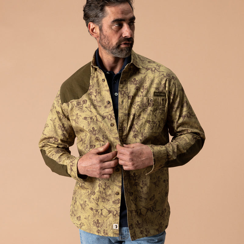 Woodland Shooting Shirt - Wheatfield