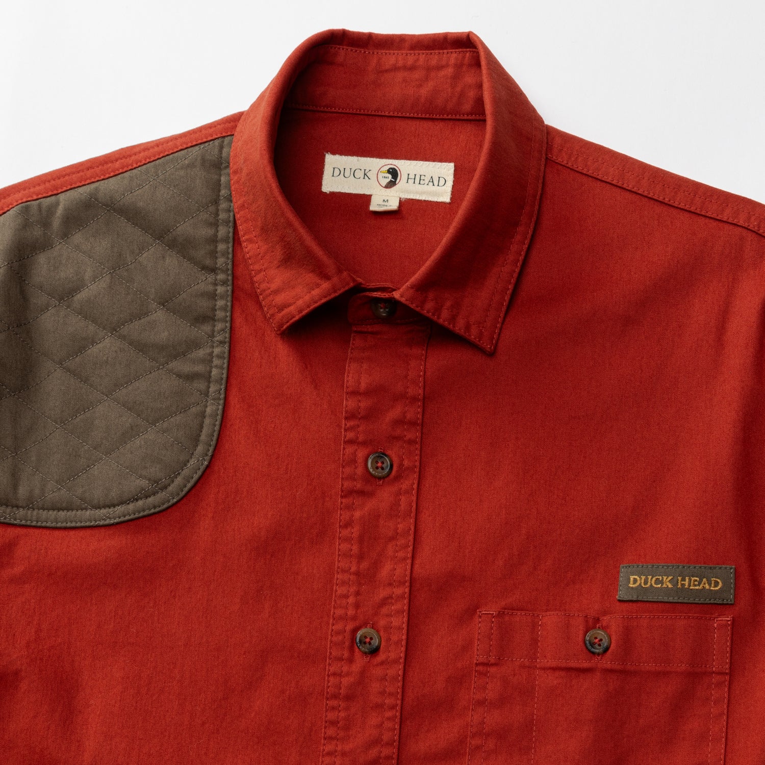 Woodland Shooting Shirt - Red Ochre