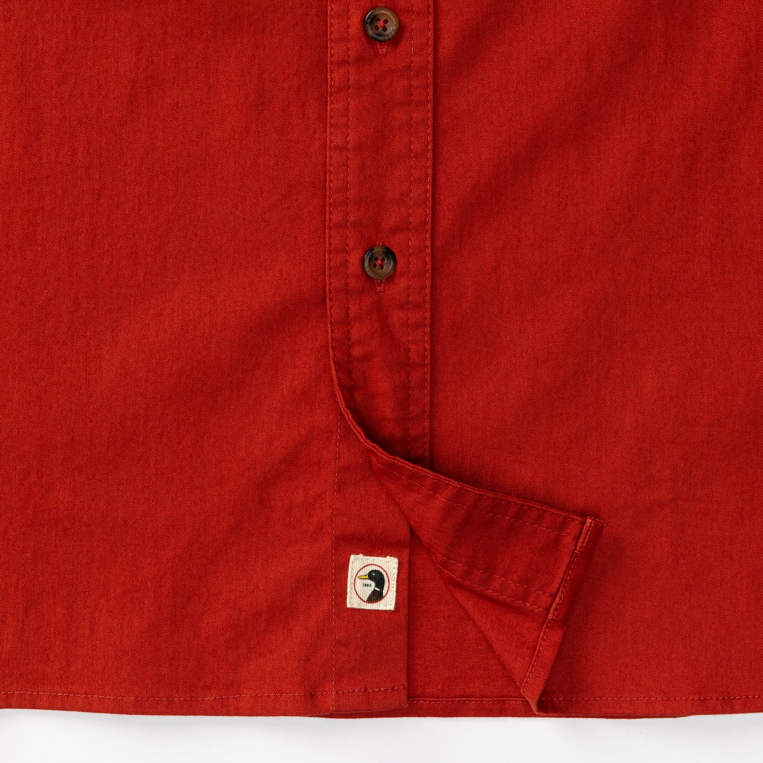 Woodland Shooting Shirt - Red Ochre