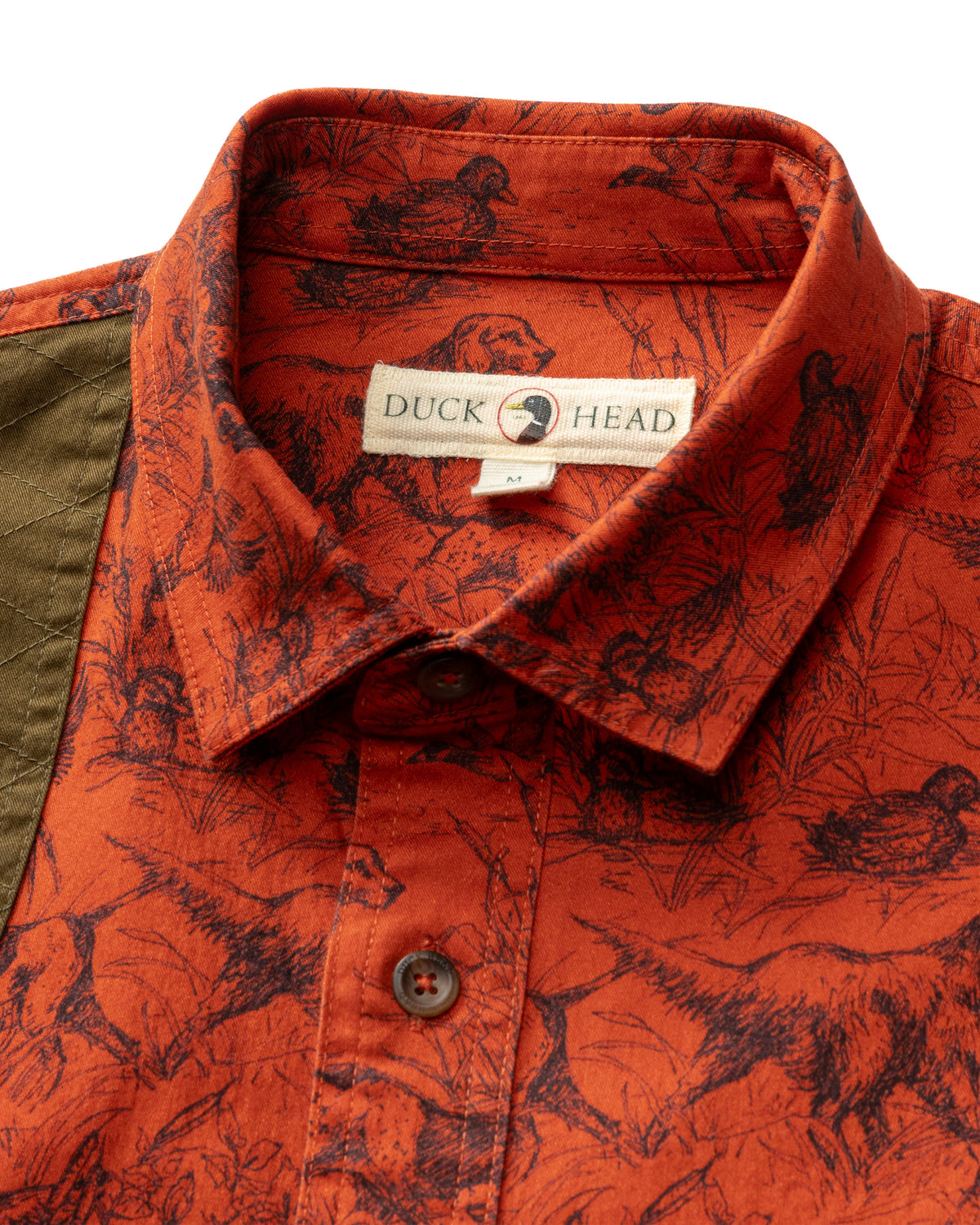 Woodland Shooting Shirt - Burnt Sienna
